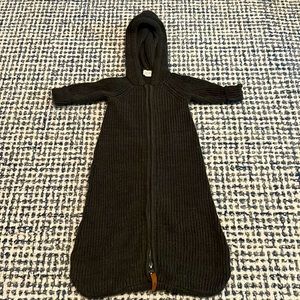 Dark Green Goumi Organic Sweater Sleepsack - very gently used